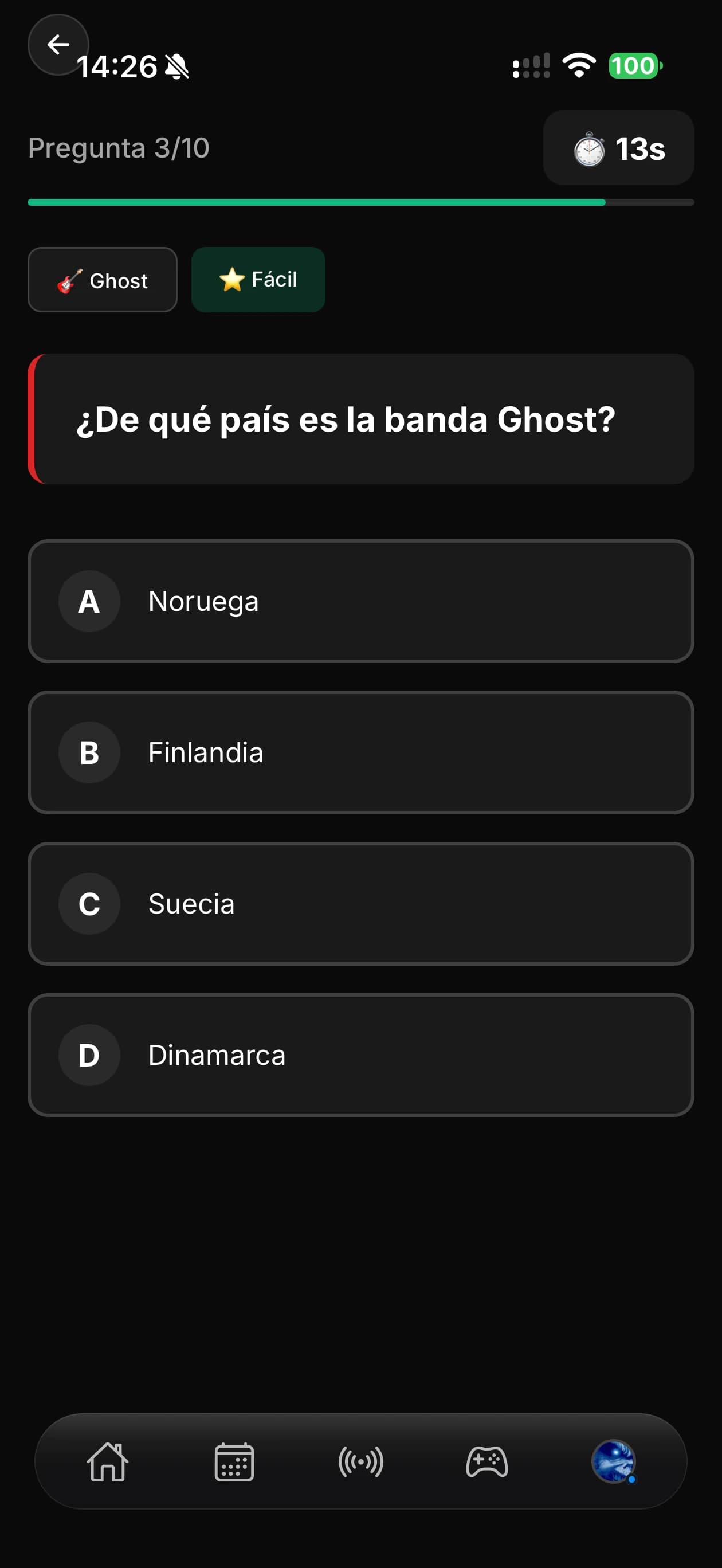 Trivial de Rock y Metal en RockForge