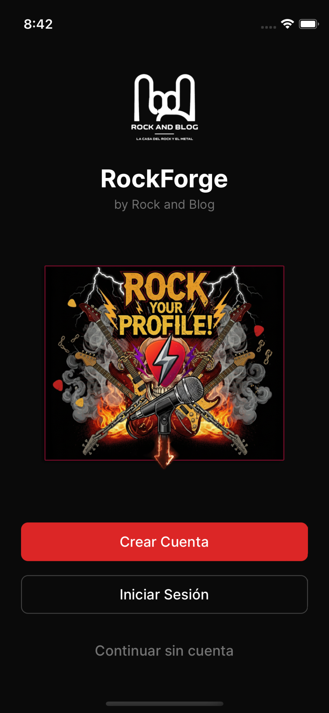 RockForge Profile